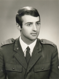 Jan Matějíček in the military service, 1969