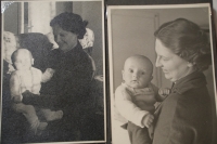 S mamou Vierou Krnovou, rod. Houdekovou 