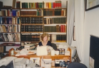 Witness in the antiquarian bookshop in Karlova Street No. 2 in Prague, 1996