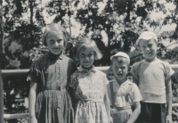 Jana Krausová with her siblings Dorota, Ondřej and Martin