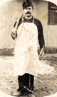 Great-grandfather Jan Cais in the military