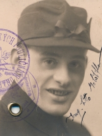 Otto, father of Arnošt Goldflam, 1937