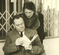 Jiří Hejda with wife Luisa