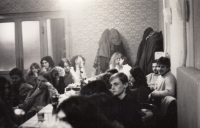 Wedding of Libor Malý and his wife Hana, 1983