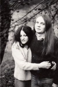 Libor Malý with his wife Hana