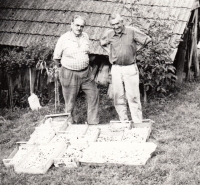 Uncle Ladislav Žuja and his father Vojtěch Kryštof