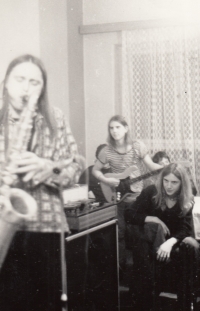 Wedding of Libor Malý and his wife Hana, 1983