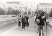 Budapest, Libor Malý in the back