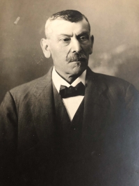 Great-grandfather Václav Behenský (*1856), miner, father of Josef Behenský