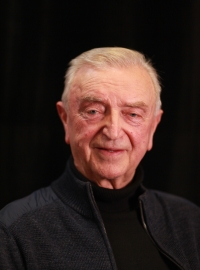 Jindřich Tomášek during filming in 2024