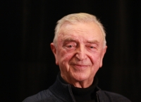 Jindřich Tomášek during filming in 2024