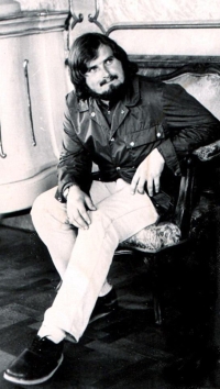 Jan Rydl during his college studies, 1970s