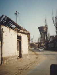 Hospital in Vukovar, Croatia, 1991
