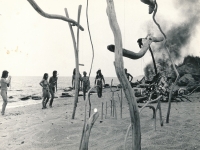 Jiří Olt (second from right) in Bulgaria in 1982