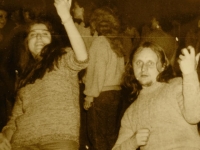 In Chabarovice, Jan Tomeš on the right, 1985