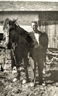 Peter Bruner's grandfather František Bruner, circa 1944