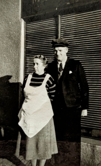 Peter Bruner's maternal grandparents, 1961