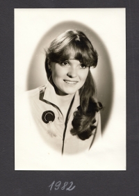 Libuše Vrtišková Hájková in 1982
