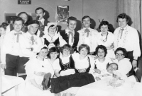 Libuše Vrtišková Hájková and baráčníci in Jablonec nad Nisou in 1979