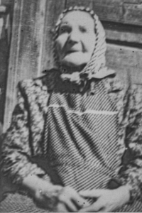 Witness's maternal great-grandmother Marie Jirková, 1950s