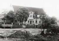 Old pub in Poděbradská Street, 1960s
