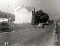 U Hasilů pub in Poděbradská Street, 1960s