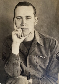 Sergeant George Salesky, who participated in the liberation of the town of Sušice on May 6, 1945 and fell in love with 19-year-old Sylvia Trnková