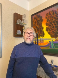 Jaromír Šofr in 2024 at his home
