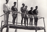 Scouting with the legendary "Five", 1950s