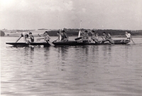 Scouting with the legendary "Five", 1950s