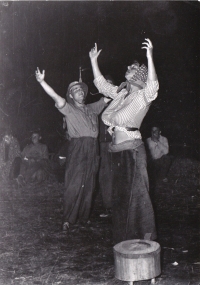 Scouting with the legendary "Five", 1950s