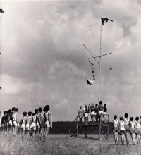 Scouting with the legendary "Five", 1950s