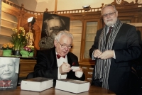 Milan Kuna, book launch about Václav Talich, 2009