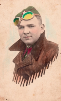 Josef Rožek, father of the witness, 1940s