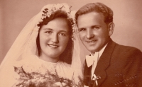 Parents Josef and Anežka Rožek, 1940s