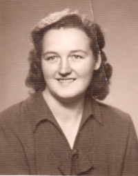 Mother Anežka Rožková née Doležalová, 1950s
