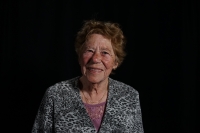 Margit Janatová during the recording for Memory of  Nations in 2025