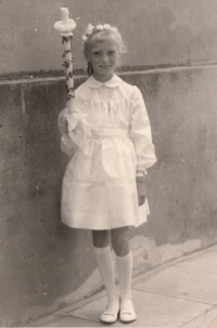 Brigitte Marksová at the confirmation ceremony