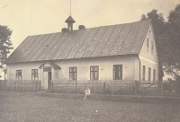 The school in Černá Voda where Annelies Taubová attended