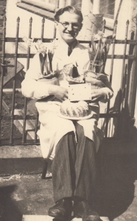 Jaroslav Jirman, father of the witness, celebrates his 50th birthday