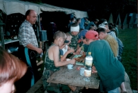 Milan Řezníček at a camp
