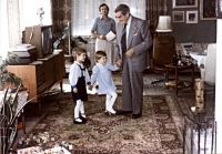 80. roky, Jozef s Pavlom Straussom a deťmi brata Pavla