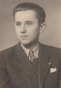As a 14-year-old boy, circa 1951.