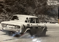  Dukla Nitra - Jozef Studenič a Vladimír Jozefek a ich auto 