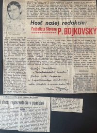 Rozhovor, Pavol Bojkovský v tlači 