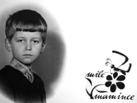 School portrait, first or second grade