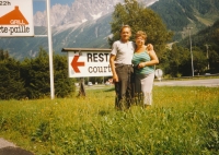 Josef and Marianna Staněk, Switzerland, 2001