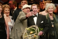 With Václav Havel