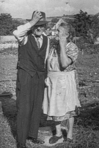 Parents Alena Stachová and Antonín Stach, 1950s