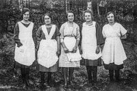 Mother of the witness, Alena Stachová, second from the left, 1920